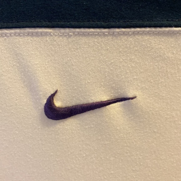 A Nike NCAA Penn State long sleeve air knit tee in navy and white. - Picture 3 of 9